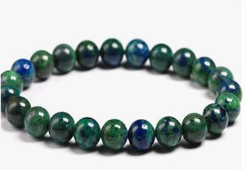 Azurite Tumble Bracelet – Natural Third Eye Chakra Crystal