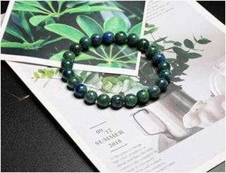 Azurite Tumble Bracelet – Natural Third Eye Chakra Crystal