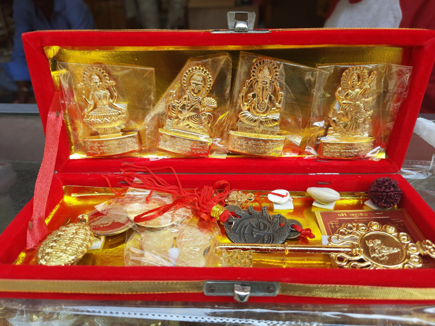 Shri Dhanlaxmi Kuber Bhandari Yantra (Pack of 13) – Powerful Vastu Remedy for Wealth, Prosperity, Protection & Success | Home & Office Puja Use