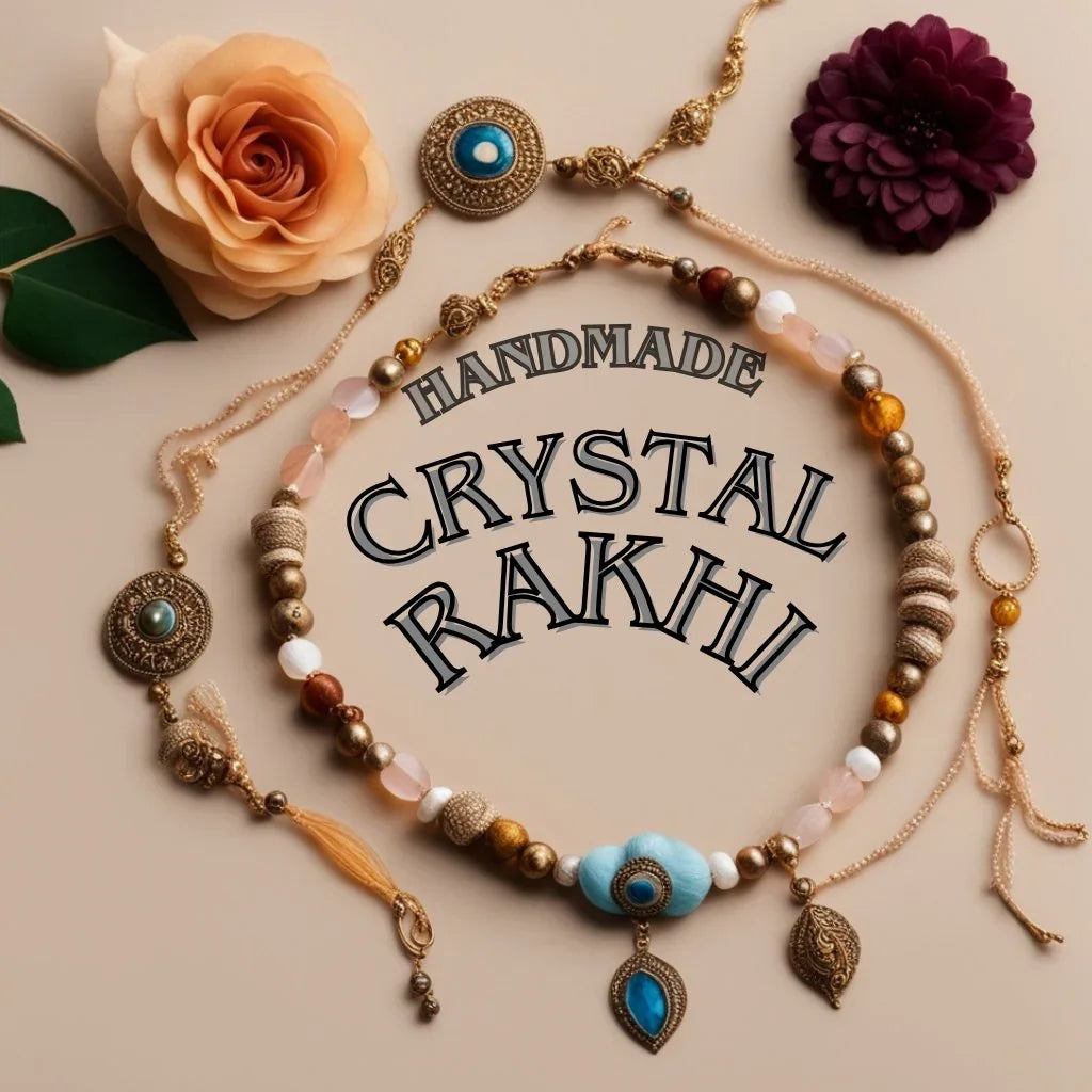 Handmade Crystal Rakhi from Jaipur Artisans | Namami