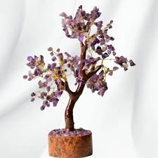 Amethyst Crystal Tree – Handcrafted in India | Healing Gemstone Tree for Home, Office & Spiritual Decor