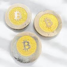 Original Pyrite Crypto Coin – Natural Money Magnet for Wealth, Success & Protection | Bitcoin Inspired