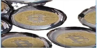 Original Pyrite Crypto Coin – Natural Money Magnet for Wealth, Success & Protection | Bitcoin Inspired