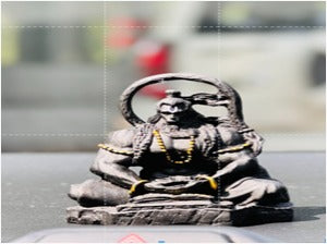 Hanuman Ji Murti in Dhyan Mudra – Lord Bajrangbali Idol for Car Dashboard & Home Decor