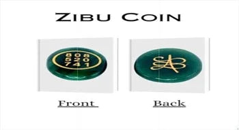 Green Jade Zibu Coin – Switch Word & Grabovoi Numbers for Wealth, Prosperity, Reiki, Vastu & Feng Shui Healing